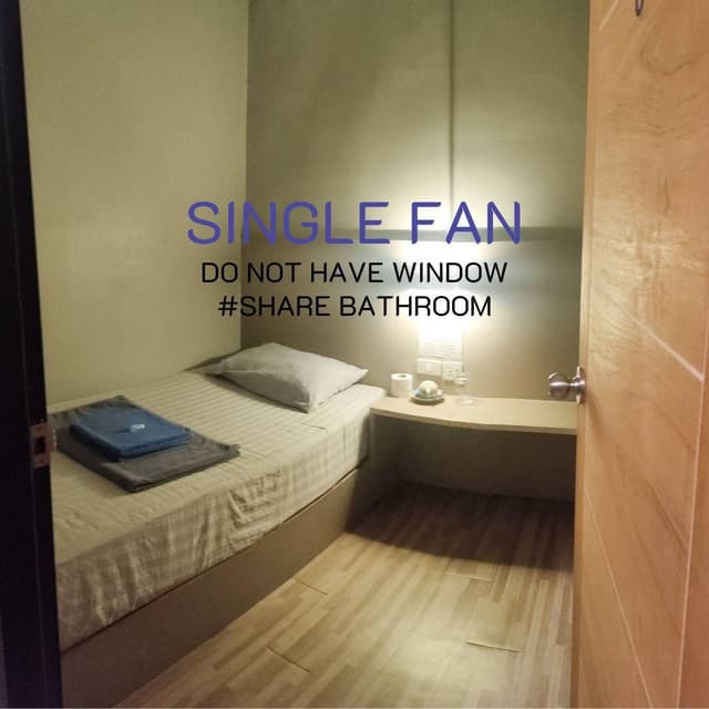 Single Room with Shared Bathroom