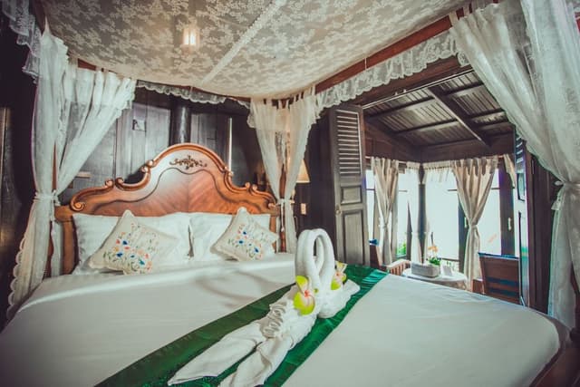 Junior Double Bed with Sea view