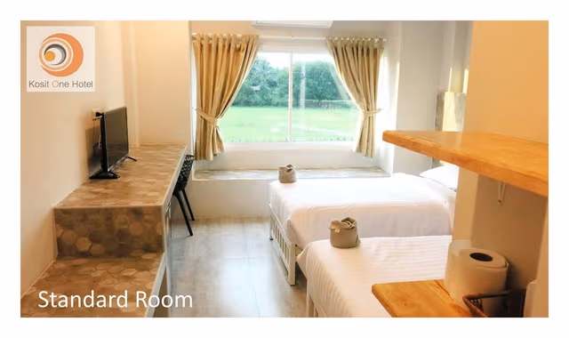 Standard Twin Room, 2 Twin Beds, Hill View