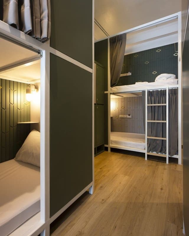 Bed in 10-Bed Mixed Dormitory Room