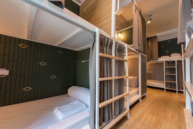 Bed in 10-Bed Mixed Dormitory Room