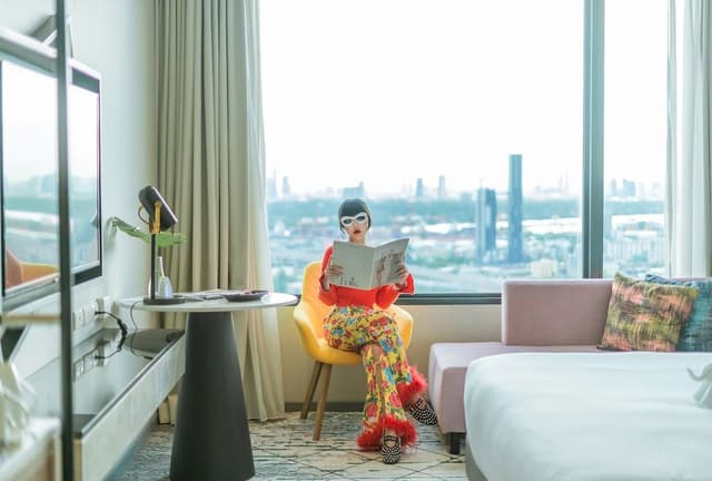 Superior Skyline Twin Room