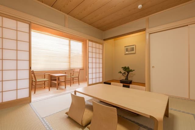 New Building Japanese Style Room, 4 Single Size Futon