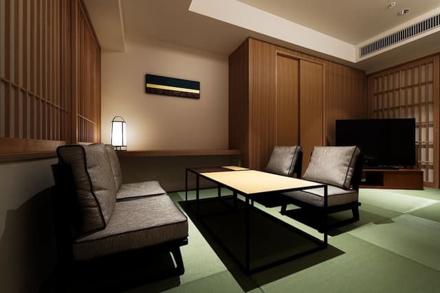 Corner Suite with Open-air Bath & Tokyo Skytree View (Japanese Style TATAMI), Non Smoking
