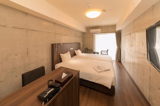 Condominium Building, Twin Room, No Smoking