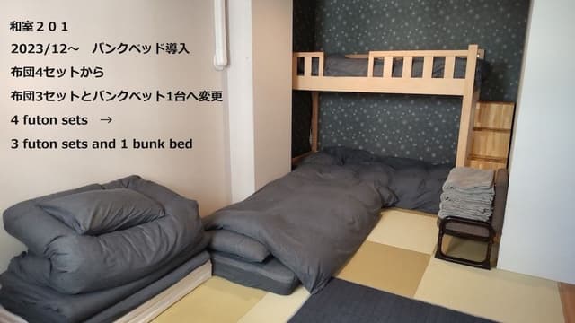 Japanese Style Room for 4 Guests with Toilet