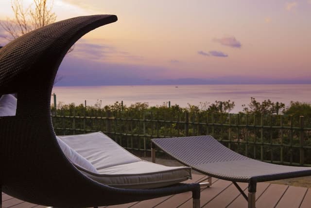 Japanese Western Style Room with Private Open-air Bath, Ocean View