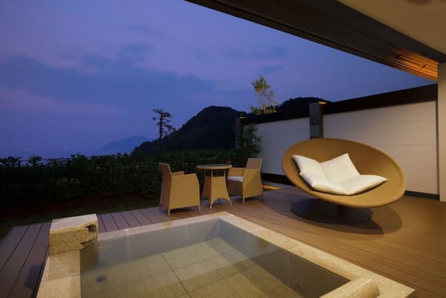 Japanese Western Style Room with Private Open-air Bath, Ocean View