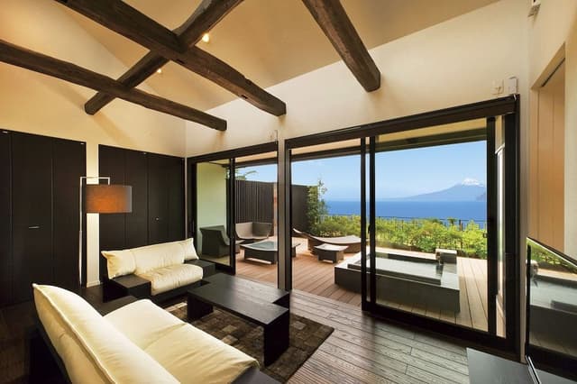 Japanese Western Style Room with Private Open-air Bath, Ocean View