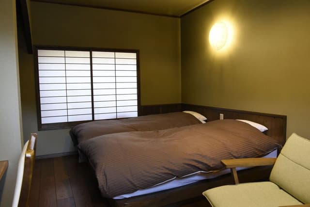 Japanese/Western Style Room - KOBUSHI, Shared Bathroom, Private Toilet with Joshu Beef Dinner