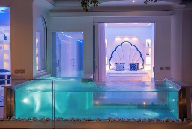Luxury Suite, Private Pool, Sea View