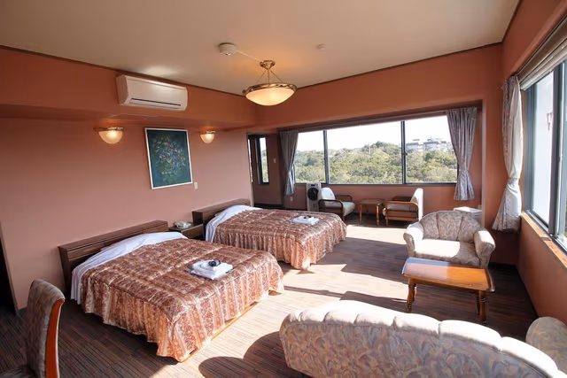 Deluxe Twin Room, Sea View