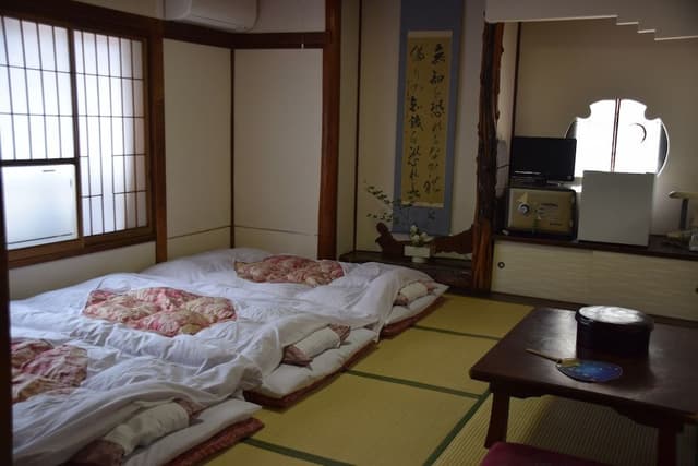 Traditional Japanese-style Room for 3 Guests(Breakfast available at extra cost, No bathroom in room)