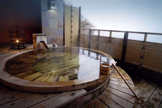 Ocean View Japanese Style Executive Room with Open-air Bath (Type A)
