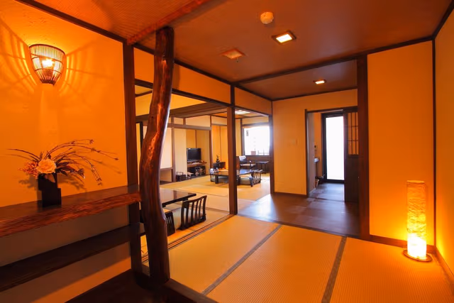 Ocean View Japanese Style Executive Room with Open-air Bath (Type A)