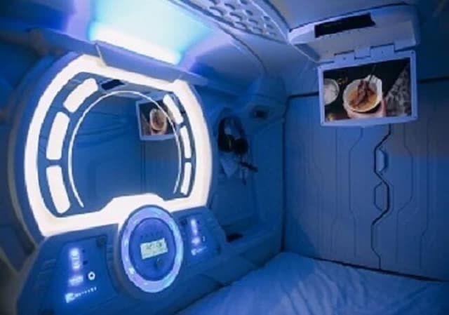 Standard Cabin Single, Men Only - First and the Most Innovative Capsule Hotel in Okinawa