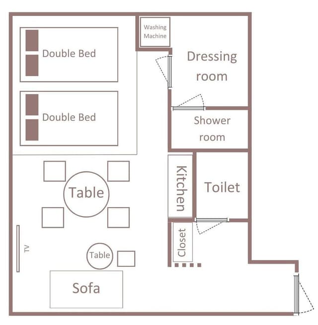 Deluxe 3beds