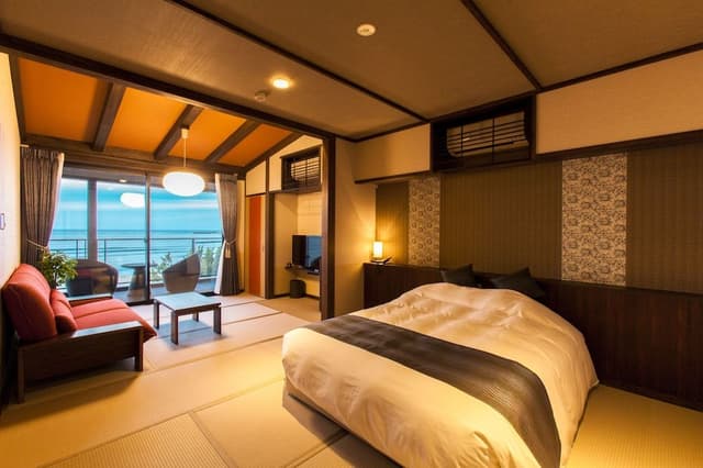 Japanese Style Superior Suite, "KAIRI" "TSUKIAKARI" with Private Open-air Bath