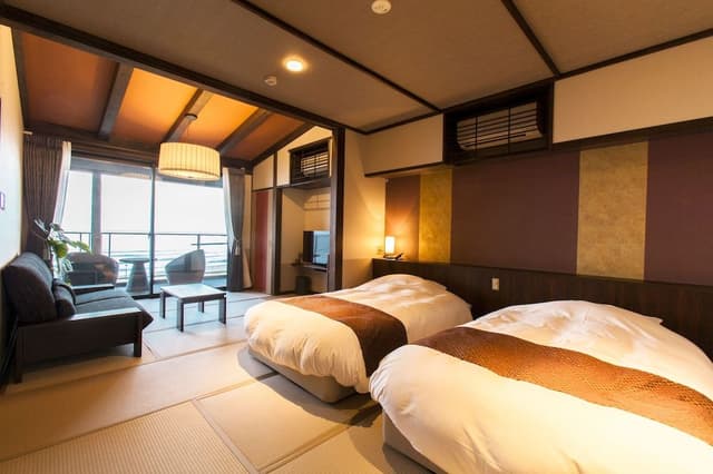 Japanese Style Basic Suite, “SORA,” with Private Open-air Bath