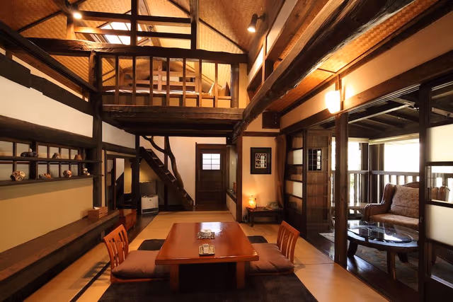 Japanese room with loft Double bed, Hot Tub, Annex Building (Adult Only)