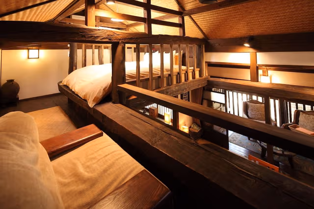 Japanese room with loft Double bed, Hot Tub, Annex Building (Adult Only)