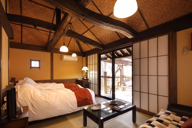 Japanese Twin Room, Hot Tub, Annex Building (Adult Only)