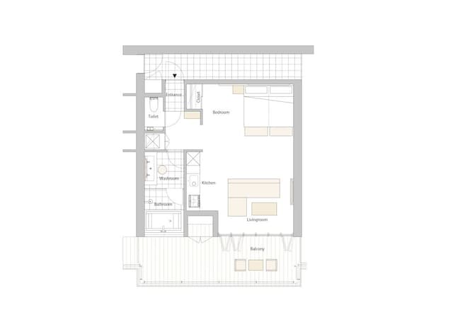Superior Twin Room, 1 Bedroom, Terrace, Ocean View