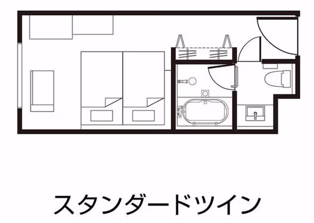 Standard Twin Room, 2 Bedrooms, Non Smoking