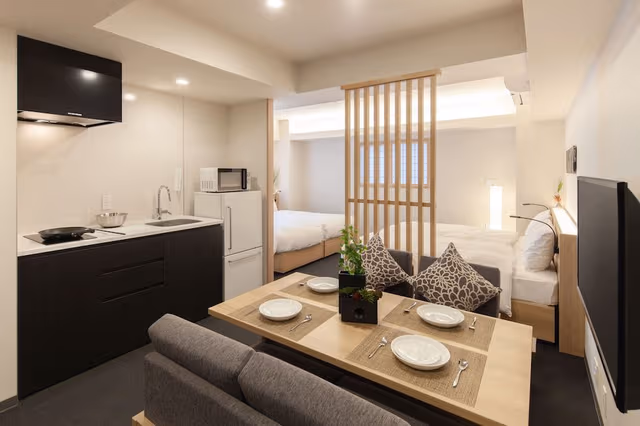 Apartment (4 Single-Beds)