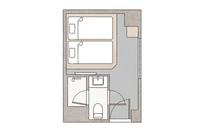 Standard Twin Room, 2 Twin Beds (Moderate Twin)