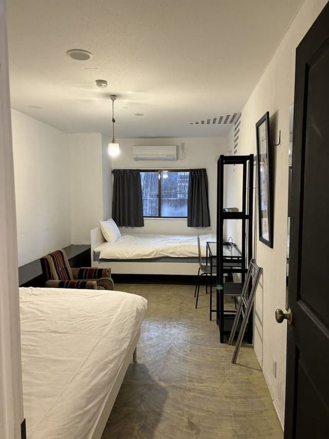 #08 Twin Room - Railroad Side (Shared Shower Room & Toilet)