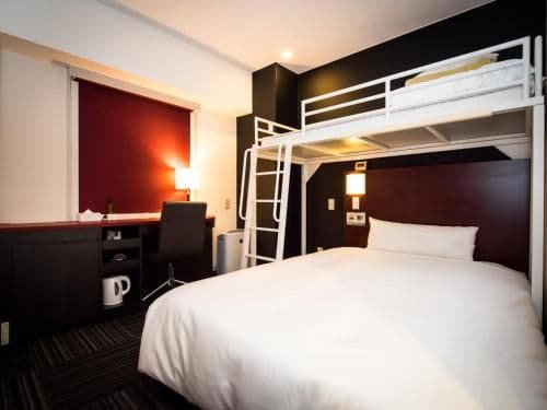 Room with Double Bed and Bunk Bed - Non-Smoking