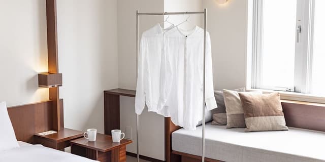 Japanese-Western Style Twin Room, Non Smoking (With Washer-Dryer)
