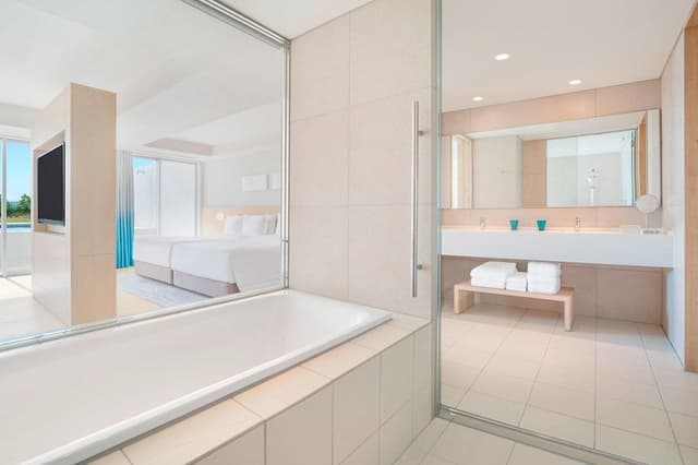 Junior Suite, 2 Double Beds, Private Pool, Garden View