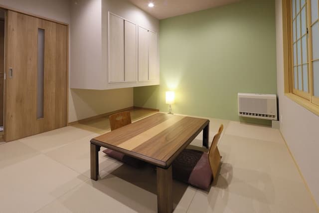 Japanese-style room with shared bathroom