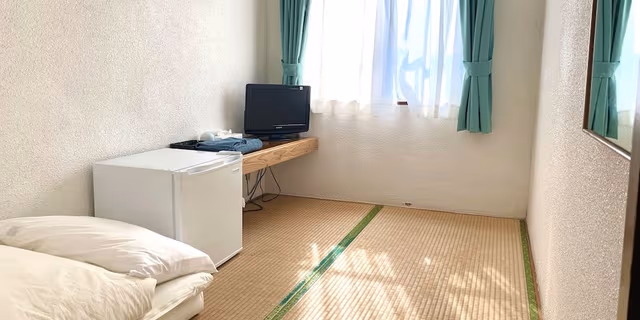 Japanese Style Room, Non Smoking, Shared Bathroom (for 1 People, 3 Tatami-mats)