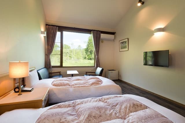 Twin Room with Loft futon set for extra 2 people, Smoking, No restaurants within walking distance