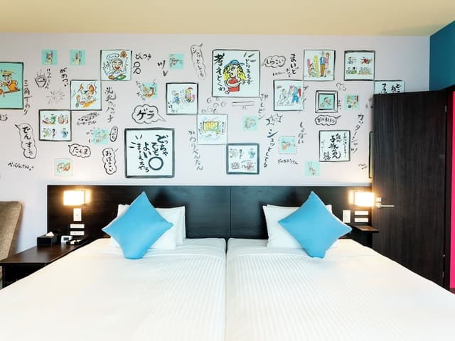 Designer Corner Twin Room, Non-Smoking