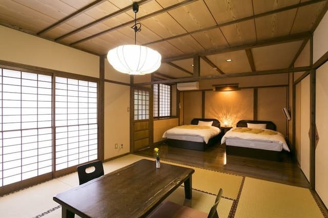 Family Japanese Western Style Room with Open-air Bath (Annex)