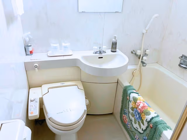 Japanese-style Room for 4 with Rock Bath
