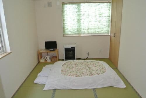 Single Japanese-Style Room with Shared Bathroom