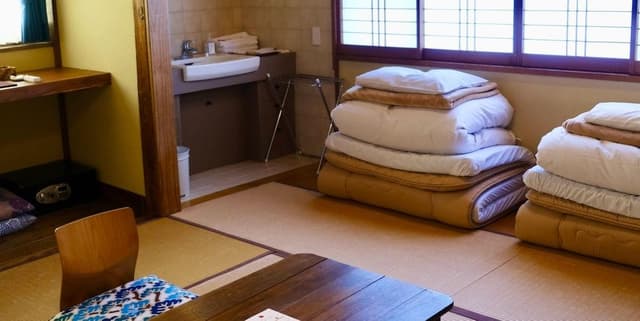 Japanese Style Room for 4 People with Shared Bathroom, Non Smoking