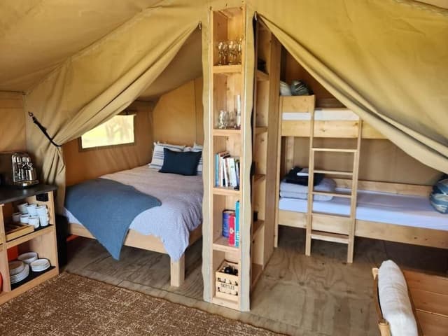 Deluxe Ocean View Safari Tent - No Ensuite
