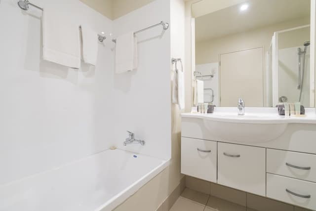 Apartment 43, Two bedroom and a “sleep out” plus Two bathrooms