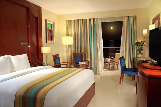 Pool view room