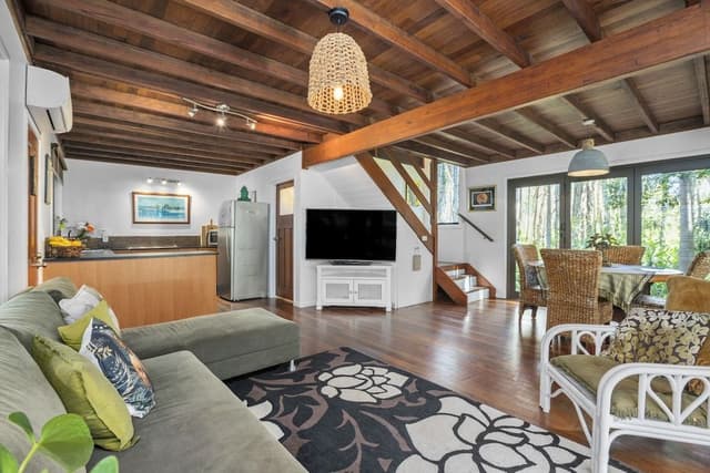 Family Bungalow, 2 Bedrooms, Balcony, Garden View
