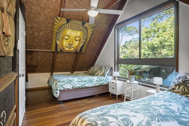 Family Bungalow, 2 Bedrooms, Balcony, Garden View