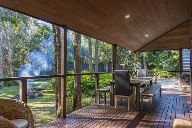 Family Bungalow, 2 Bedrooms, Balcony, Garden View