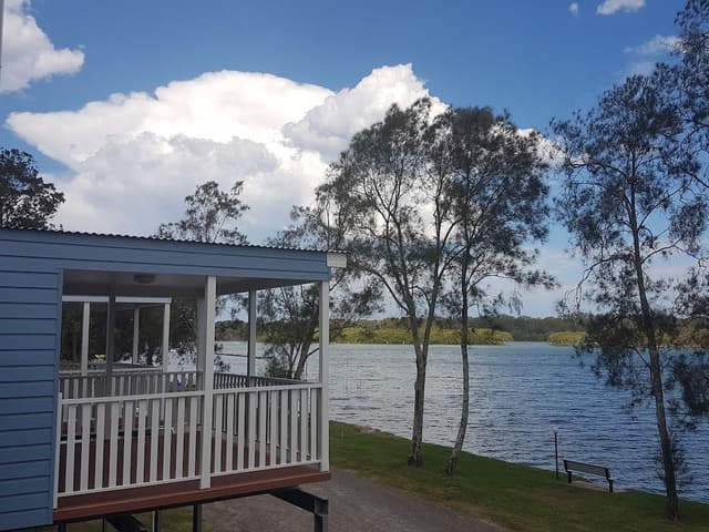 Deluxe Two Bedroom Riverfront Cabin