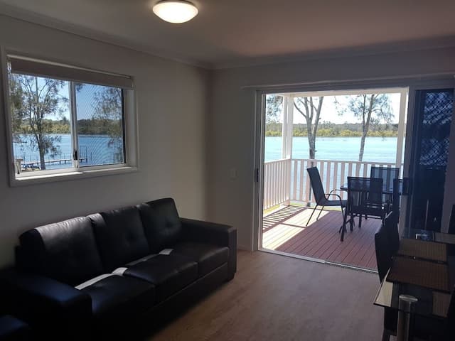 Deluxe Two Bedroom Riverfront Cabin